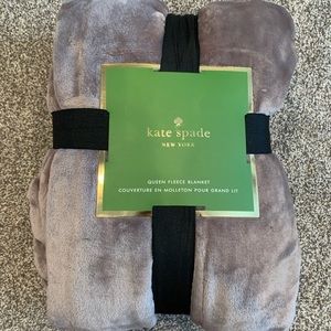 Kate spade fleece blanket